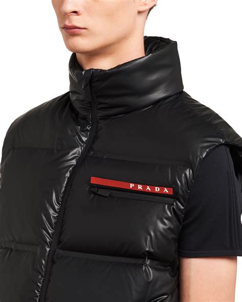 prada down vest women's|prada down coat sale.